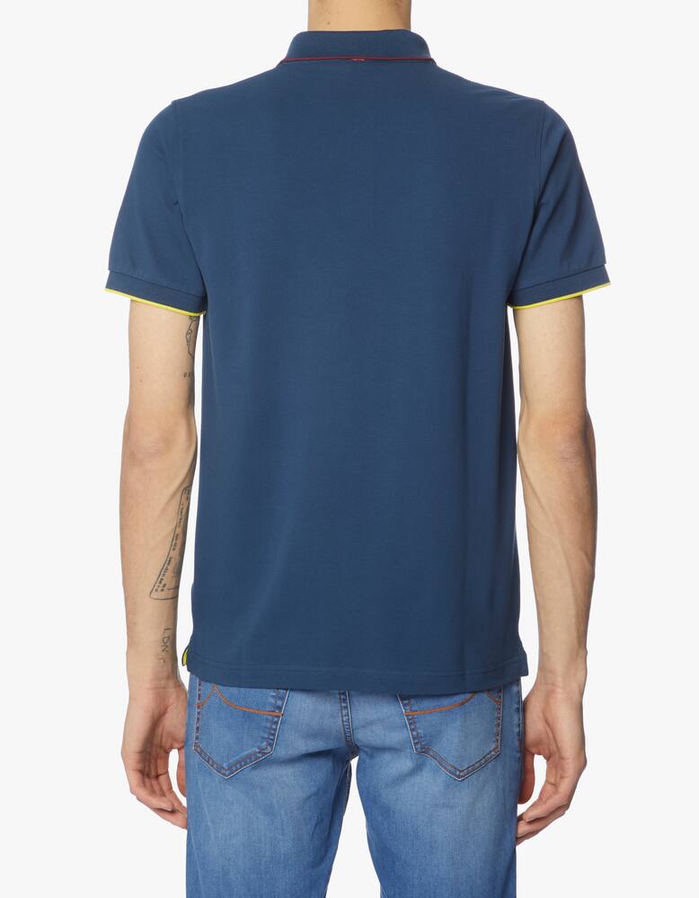 rinascente Sun68 Polo a righe sottili