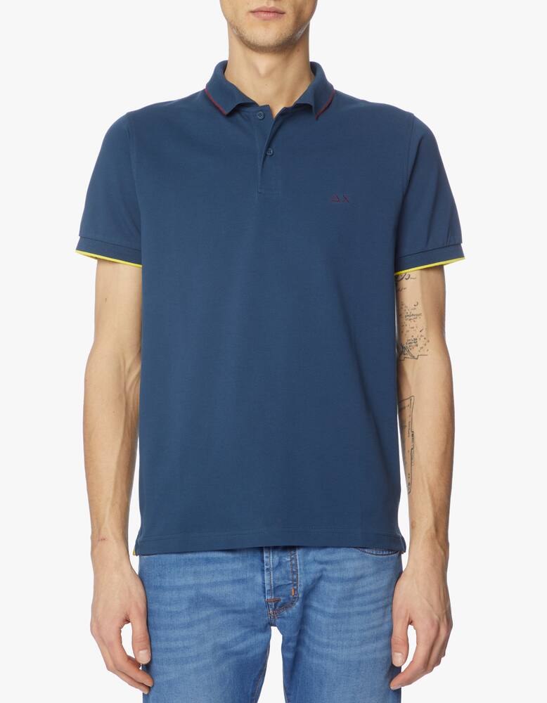 rinascente Sun68 Polo a righe sottili