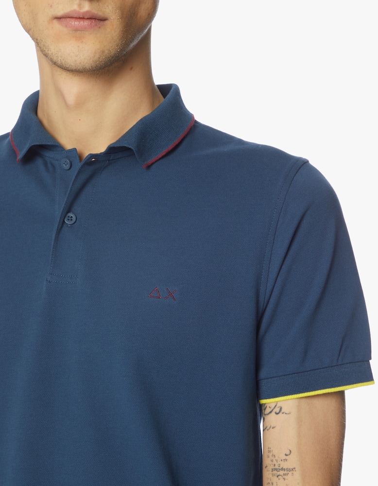 rinascente Sun68 Polo a righe sottili