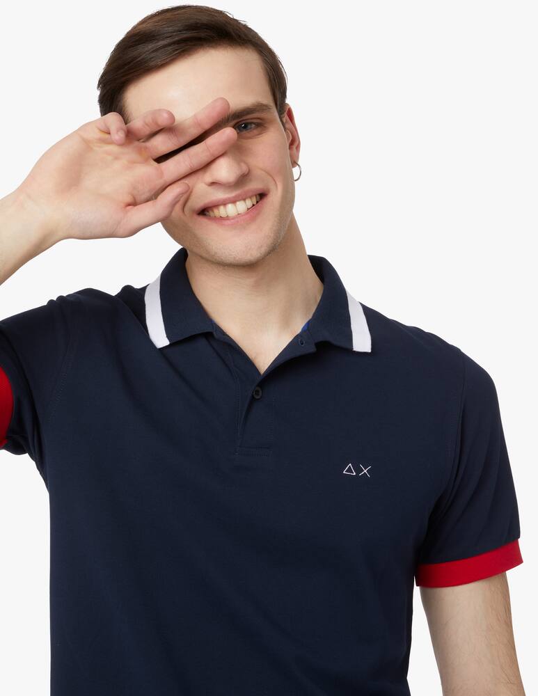 rinascente Sun68 Polo a righe grandi