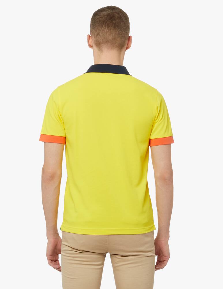 rinascente Sun68 Polo tricolore