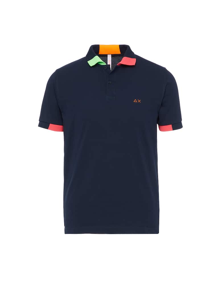 rinascente Sun68 Polo fluo multicolore