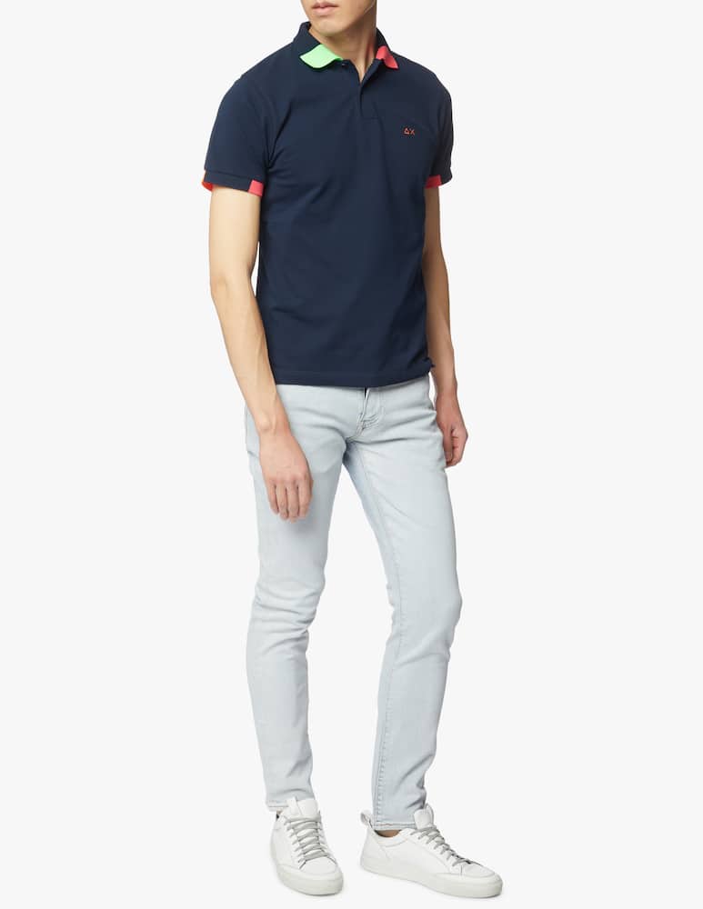 rinascente Sun68 Polo fluo multicolore