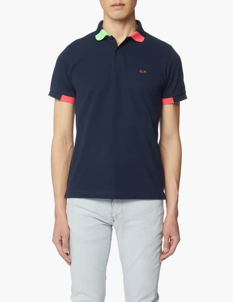 rinascente Sun68 Polo fluo multicolore