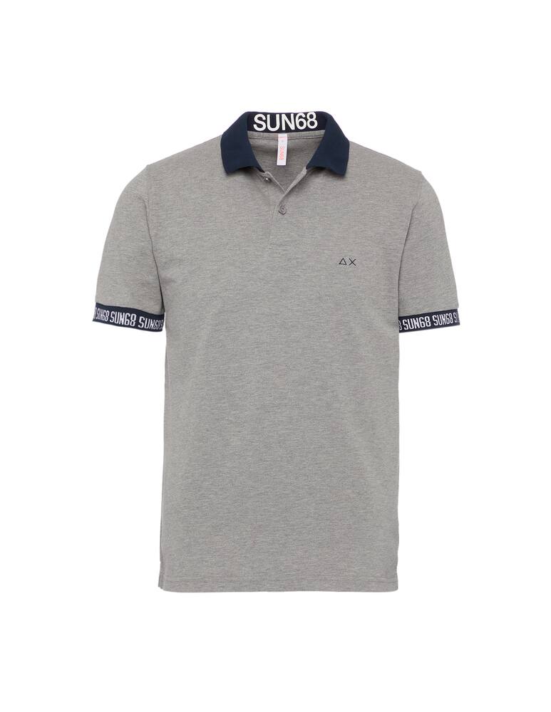 rinascente Sun68 Polo con stampa cuff & collar