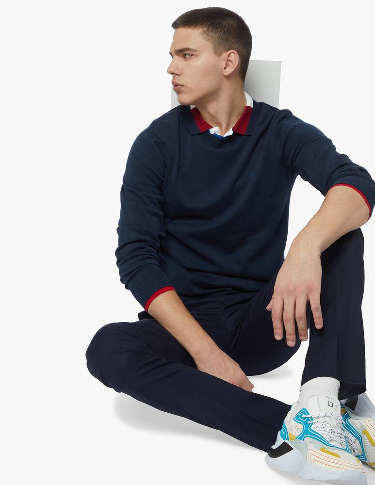 rinascente Sun68 Round neck double rib