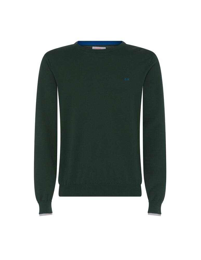 rinascente Sun68 Maglione a girocollo a doppio colletto