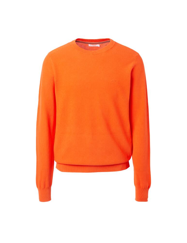 rinascente Sun68 Washed cotton roundneck sweater