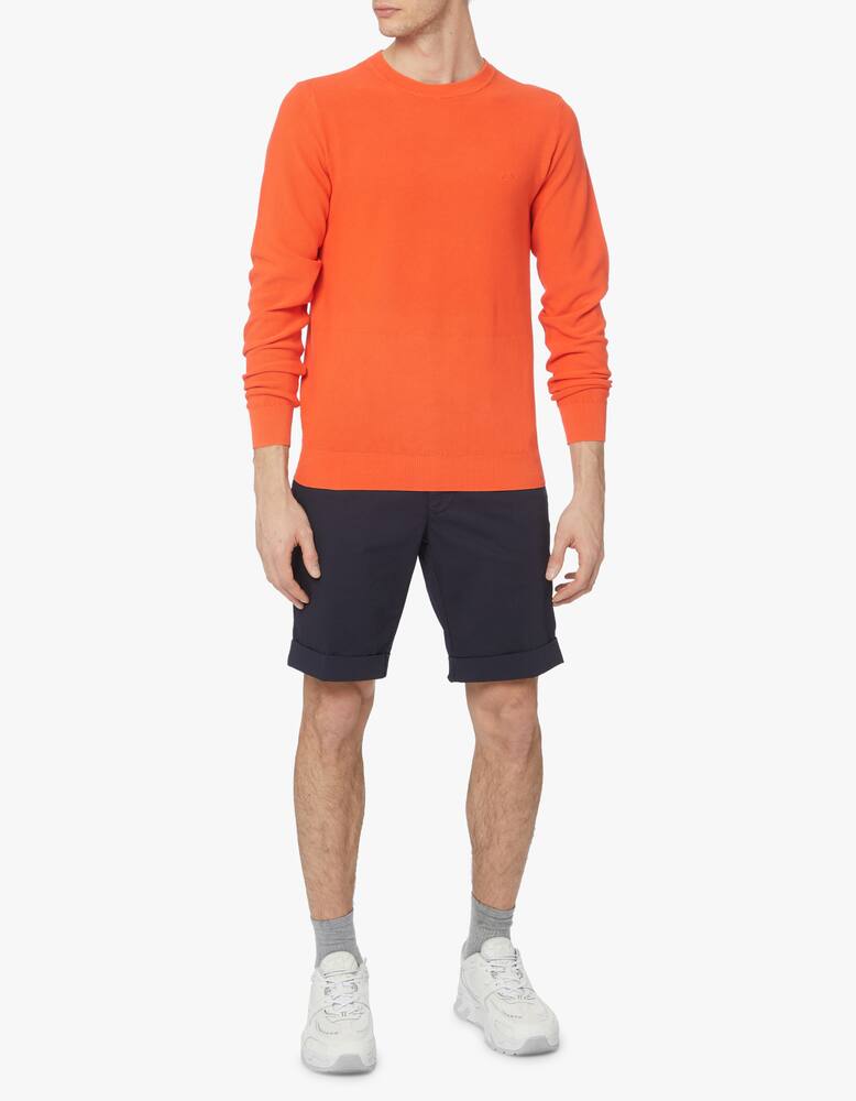 rinascente Sun68 Washed cotton roundneck sweater