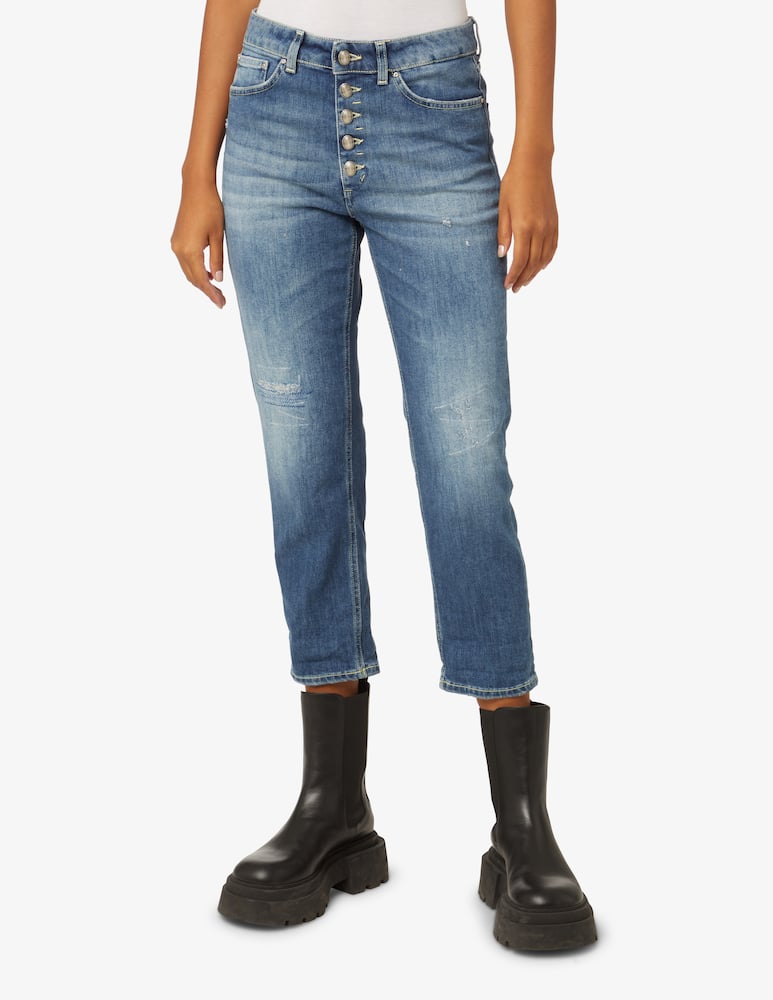 rinascente Dondup Koons jewel jeans - Blue