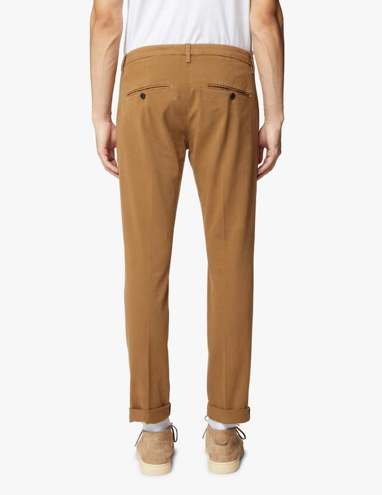 rinascente Dondup Pantalone gaubert gabardina  - Marrone
