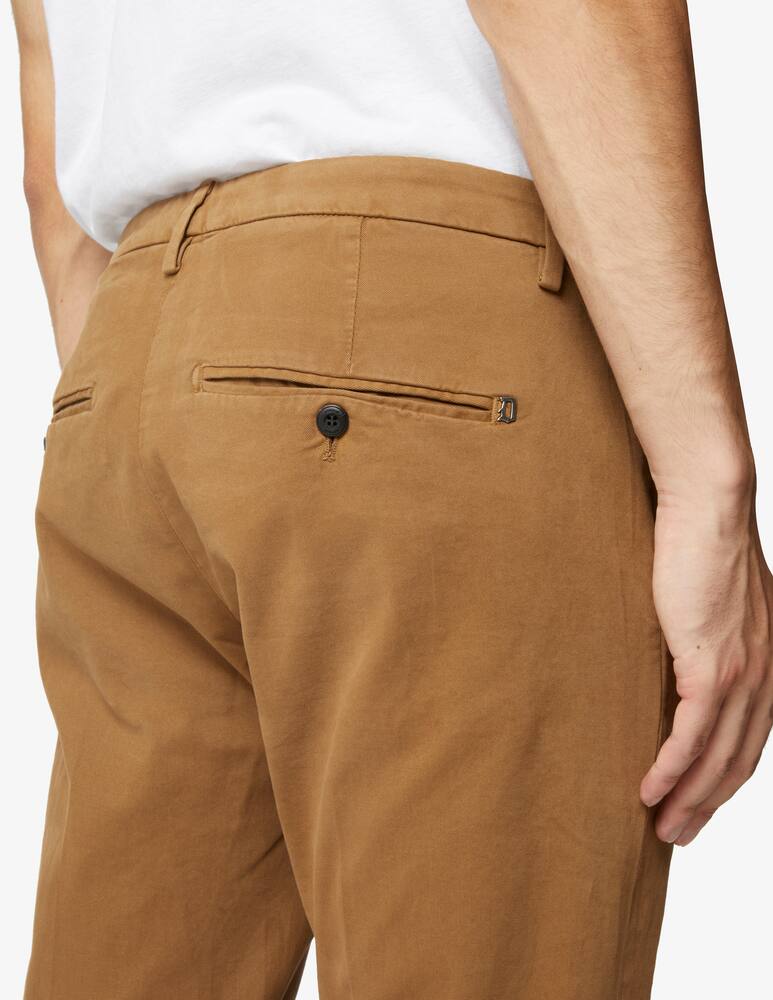 rinascente Dondup Pantalone gaubert gabardina  - Marrone