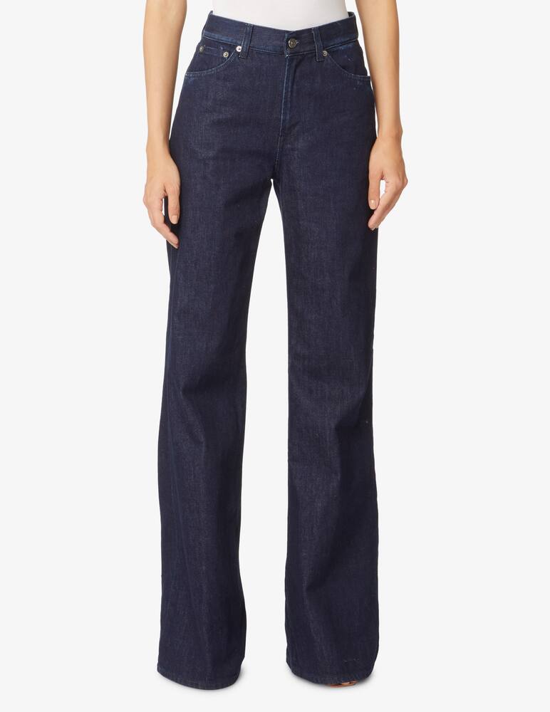 rinascente Dondup Pantalone in cotone Amber - Blu