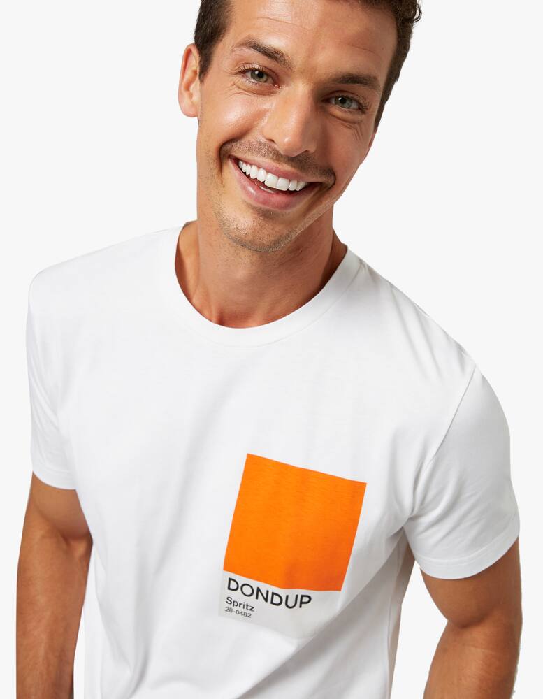 rinascente Dondup T-shirt con stampa spritz