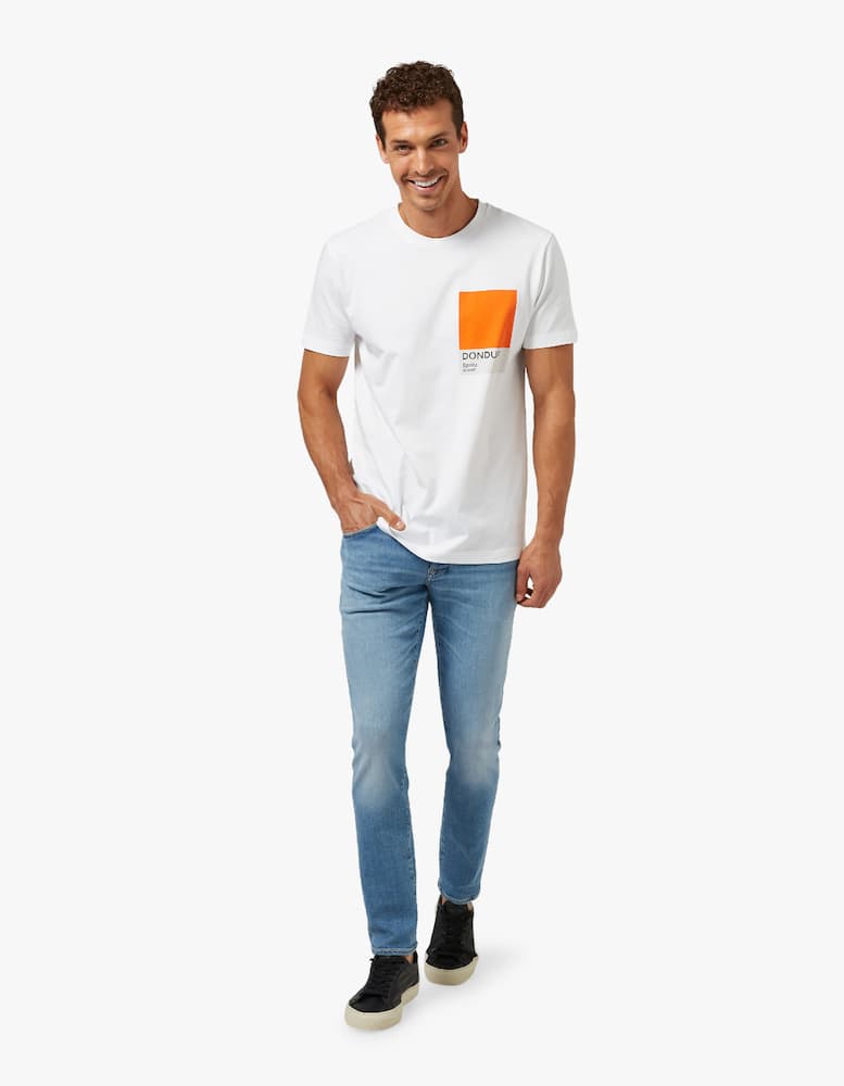rinascente Dondup T-shirt con stampa spritz