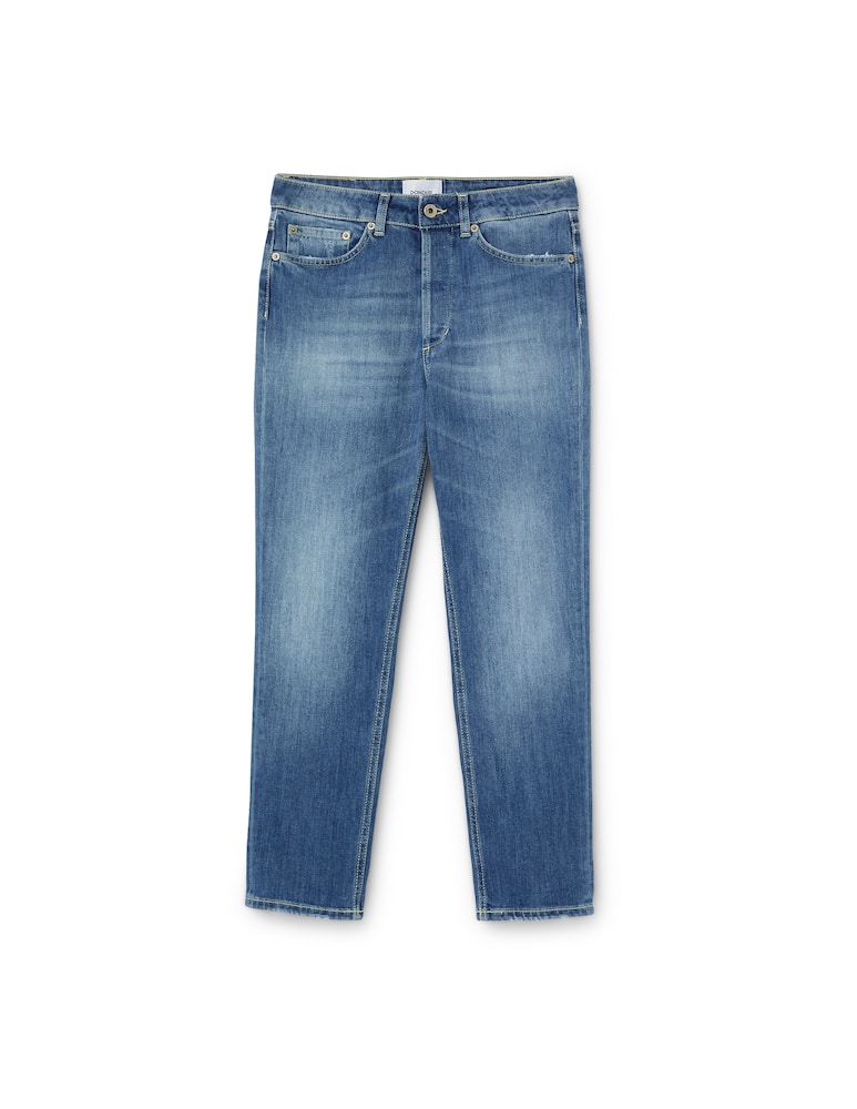 rinascente Dondup Jeans crop a vita media Zoe