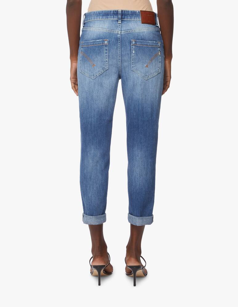 rinascente Dondup Jeans crop a vita media Zoe
