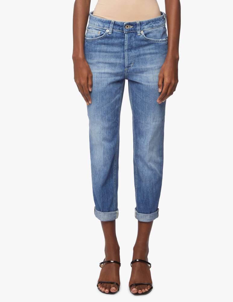 rinascente Dondup Jeans crop a vita media Zoe