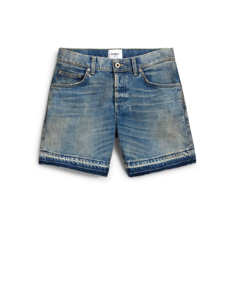 rinascente Dondup Gae low rise denim shorts