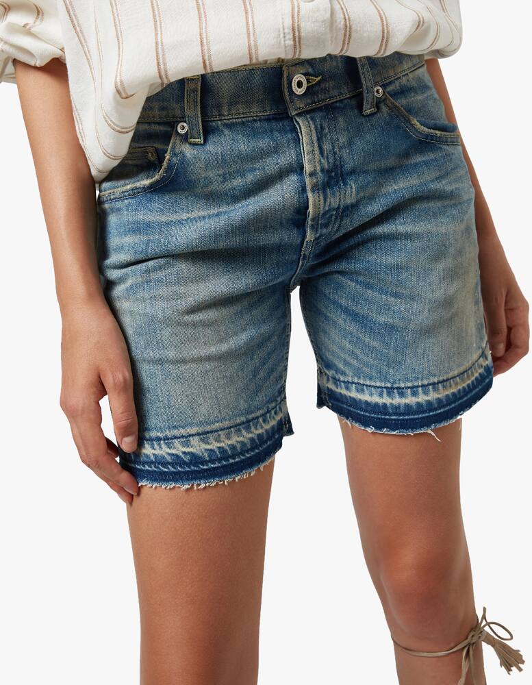 rinascente Dondup Gae low rise denim shorts