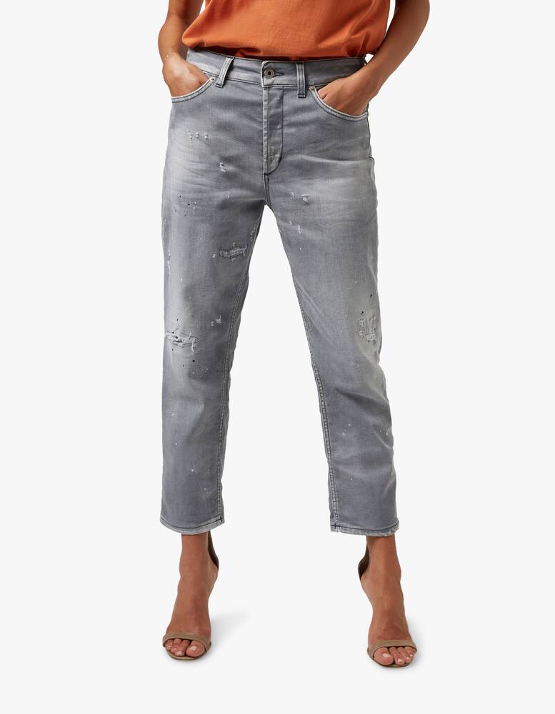 rinascente Dondup Jeans crop a vita media Zoe