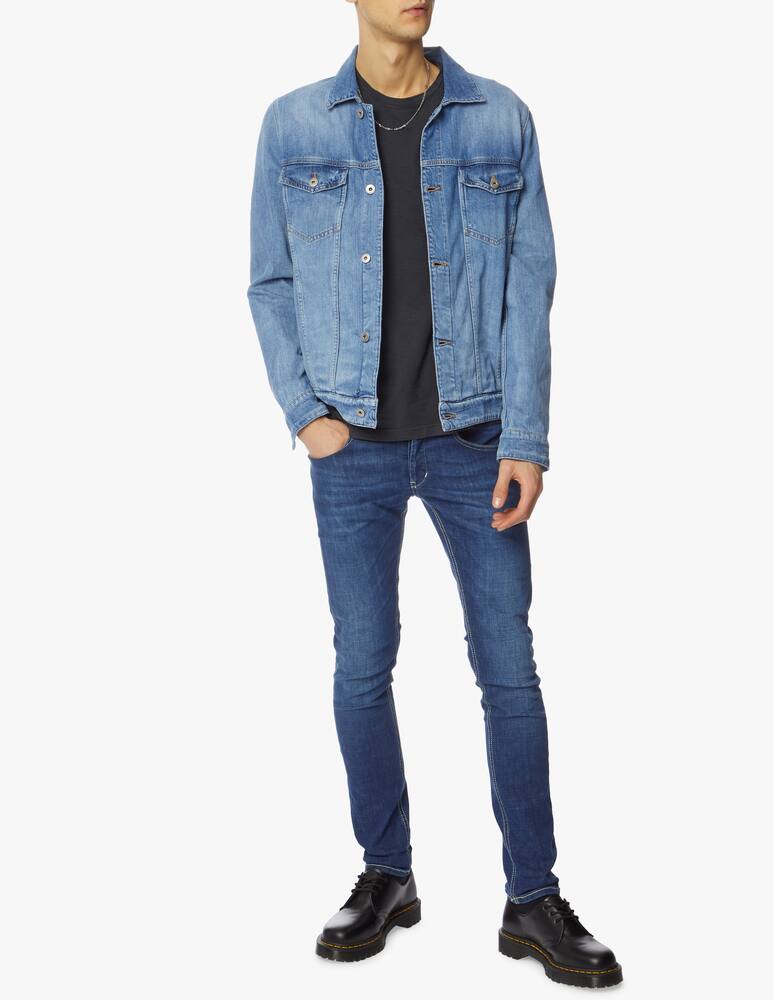 rinascente Dondup Trucker light denim
