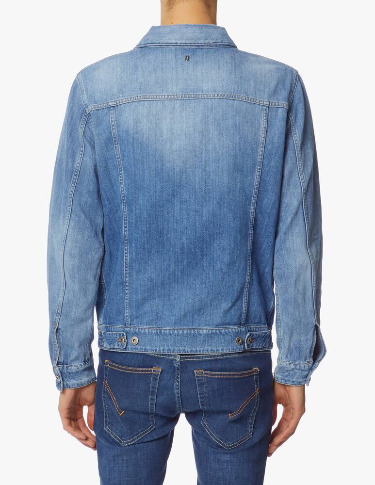 rinascente Dondup Trucker light denim