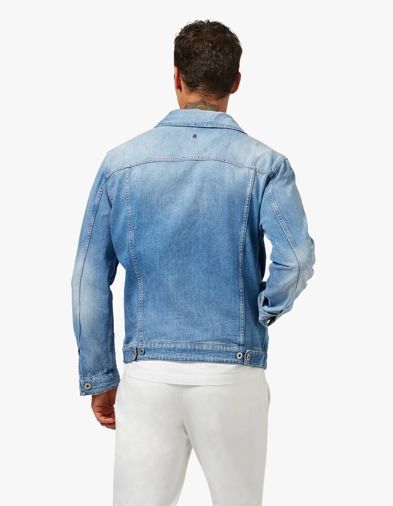 rinascente Dondup Trucker light denim