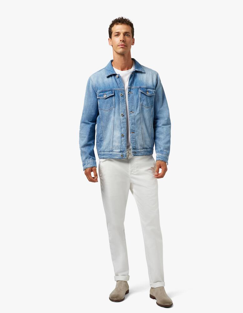 rinascente Dondup Trucker light denim