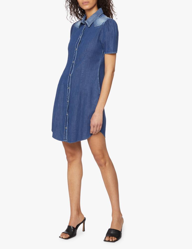 Dondup Vestito mini con bottoni gioiello - immagine 2 Dondup Vestito mini con bottoni gioiello - immagine 2
