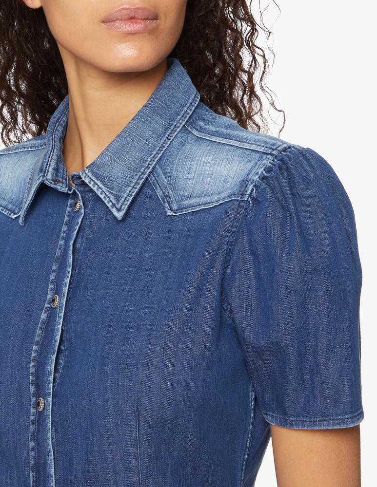 Dondup Vestito mini con bottoni gioiello - immagine 5 Dondup Vestito mini con bottoni gioiello - immagine 5