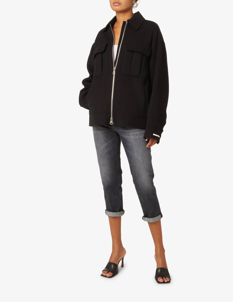 Dondup Jeans cropped gioiello Koons - Nero - immagine 1 Dondup Jeans cropped gioiello Koons - Nero - immagine 1
