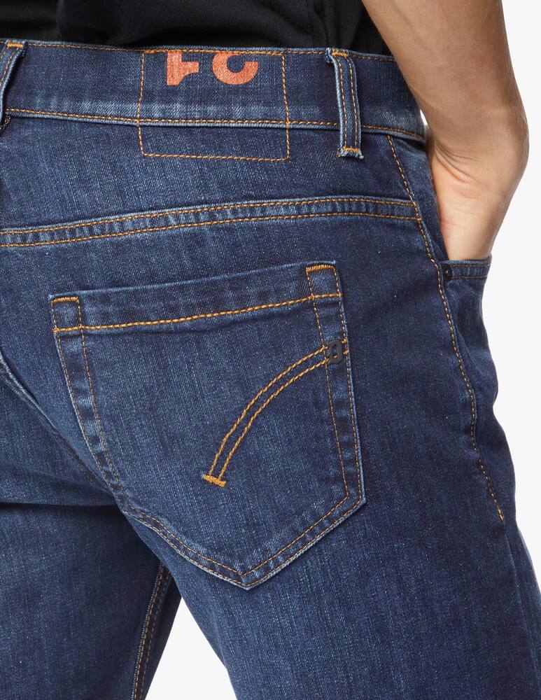 rinascente Dondup Slub fabric george jeans