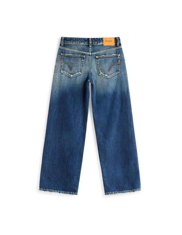Dondup High rise wide-leg jeans - picture 6 Dondup High rise wide-leg jeans - picture 6