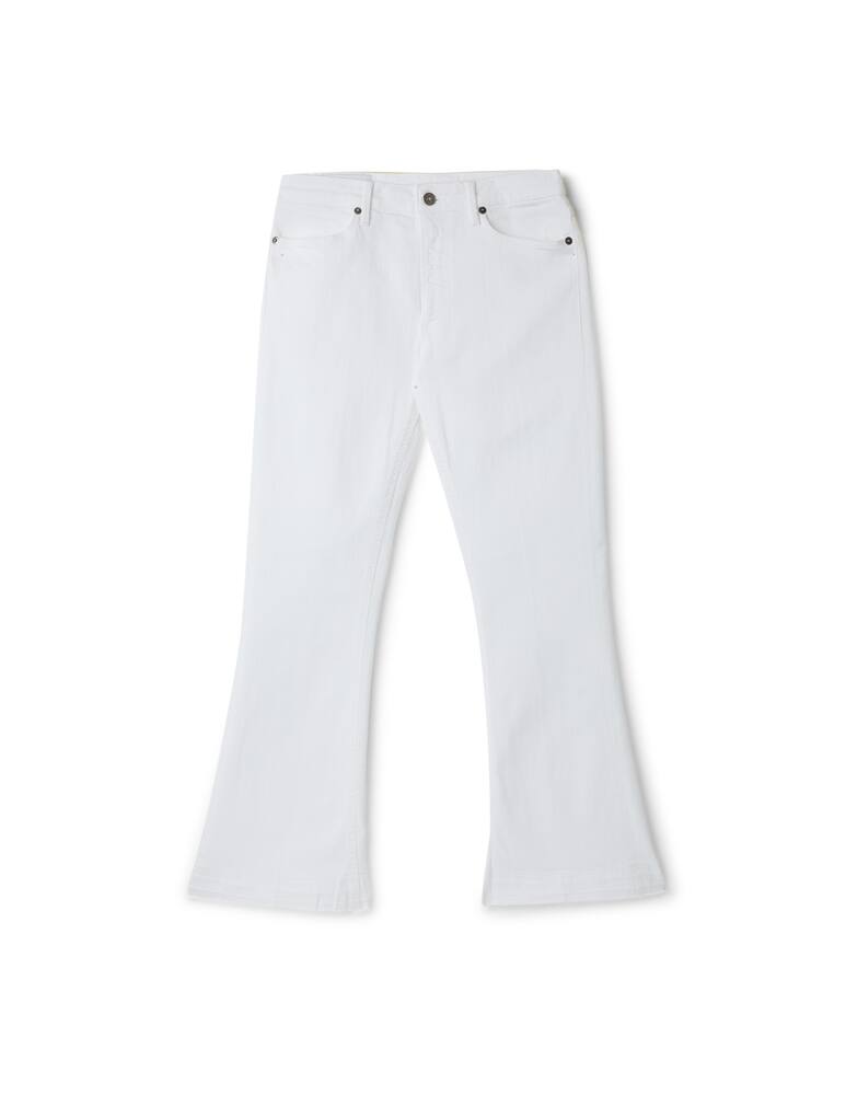 rinascente Dondup High rise flare jeans - white