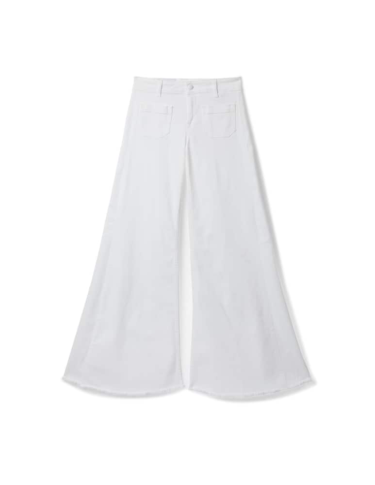 rinascente Dondup High rise flare jeans - white