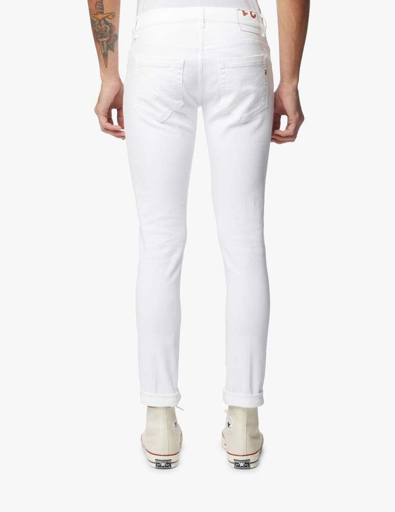 rinascente Dondup Jeans george bull - bianco