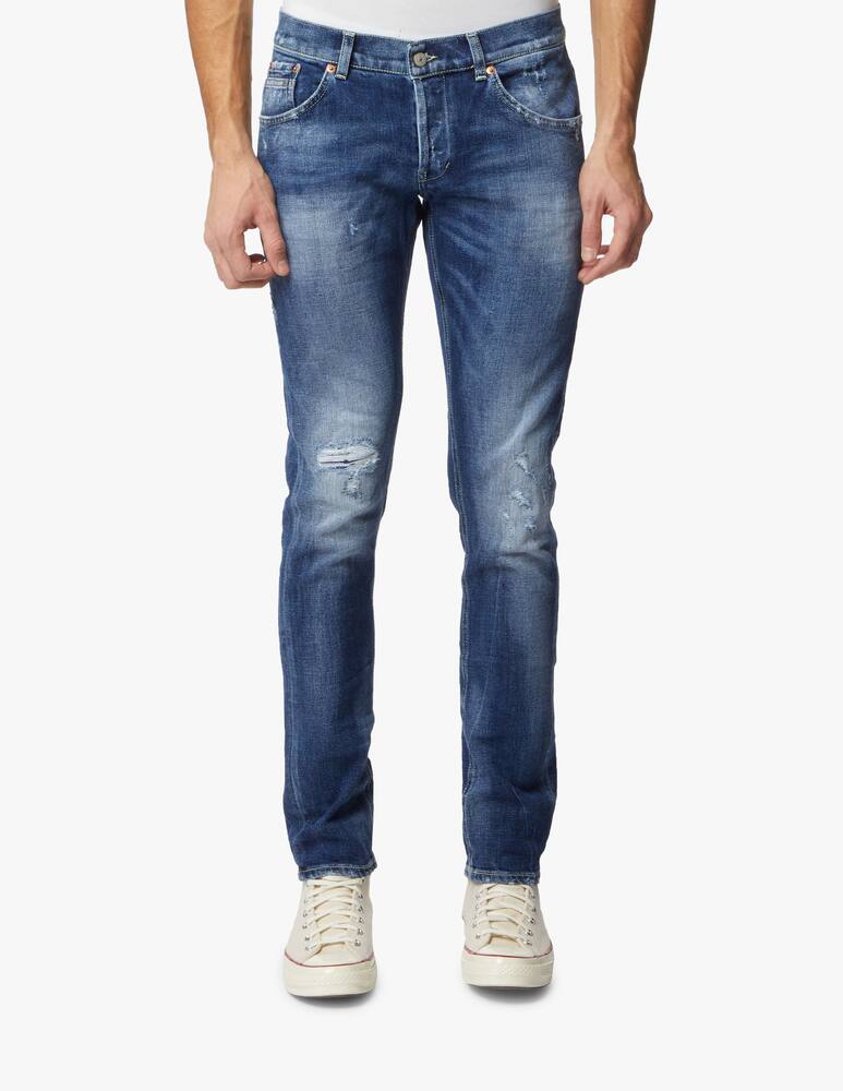 rinascente Dondup Ritchie ripped jeans - blue