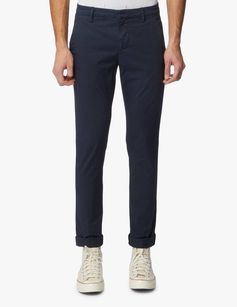 rinascente Dondup Chino leggero gaubert gaber - blu