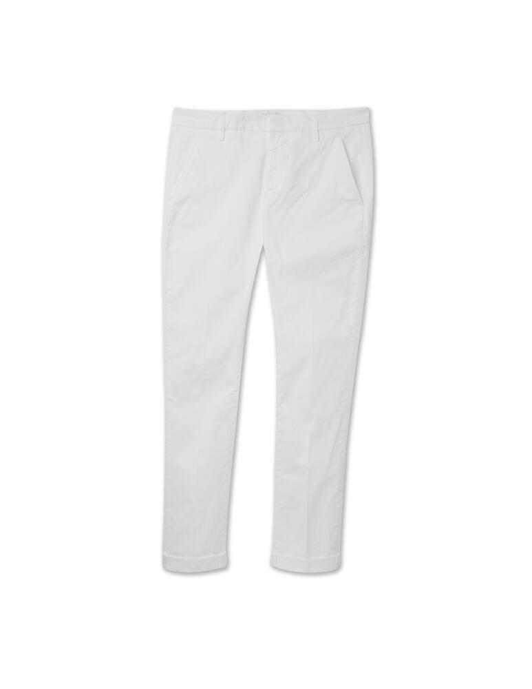 rinascente Dondup Light gaubert gaber chino pant - white