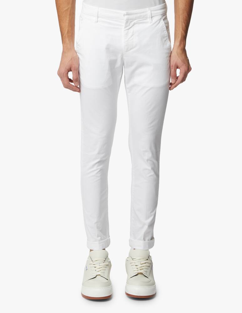 rinascente Dondup Light gaubert gaber chino pant - white