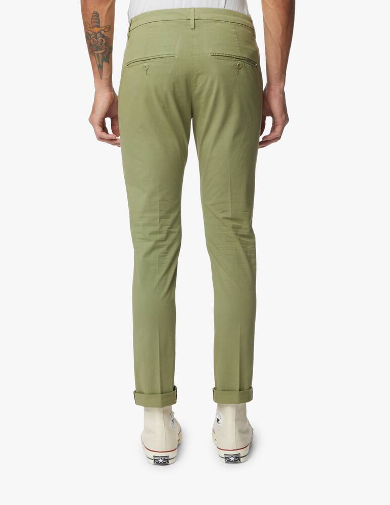 rinascente Dondup Light gaubert gaber chino pant - green