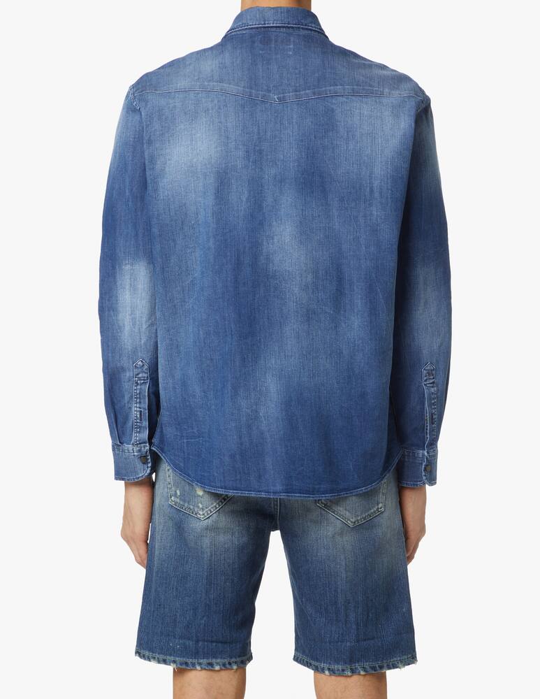 rinascente Dondup Camicia di jeans western regular - blu