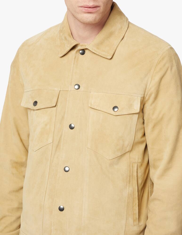 rinascente Dondup Giacca in suede - beige