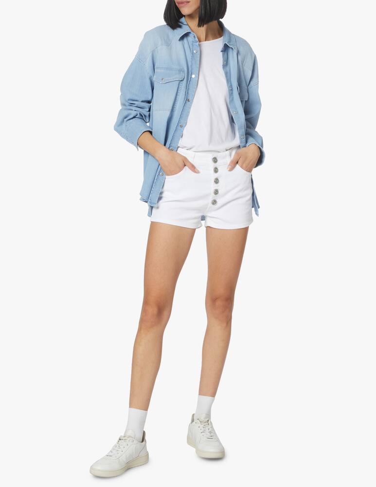 rinascente Dondup Cotton shirt - light blue