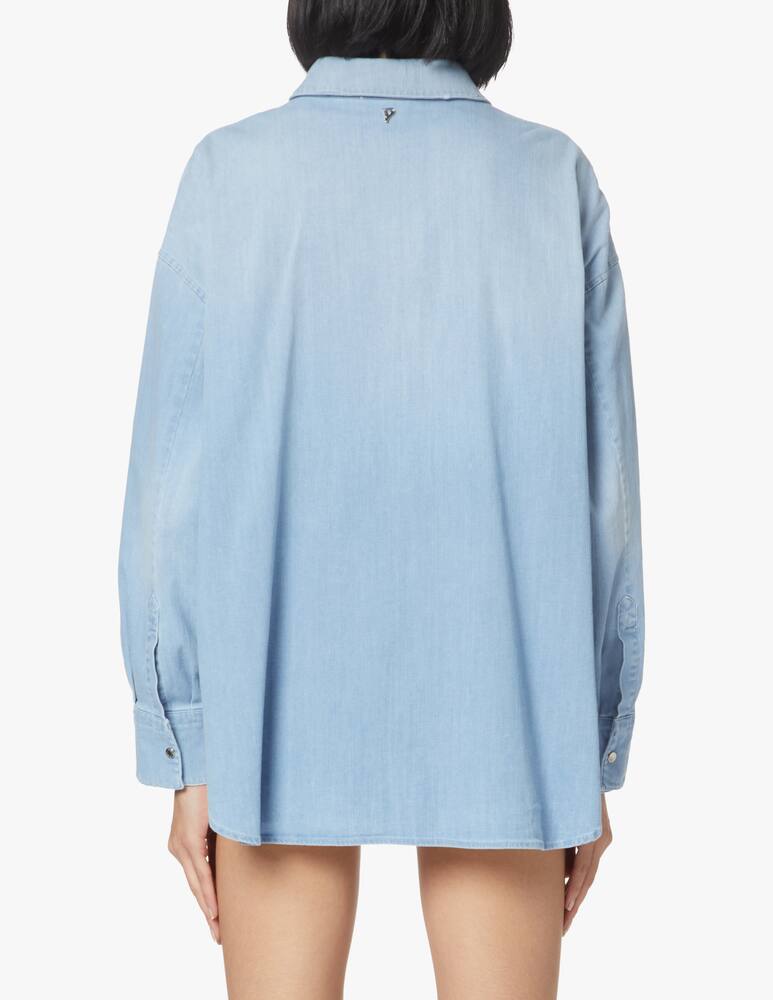 rinascente Dondup Cotton shirt - light blue