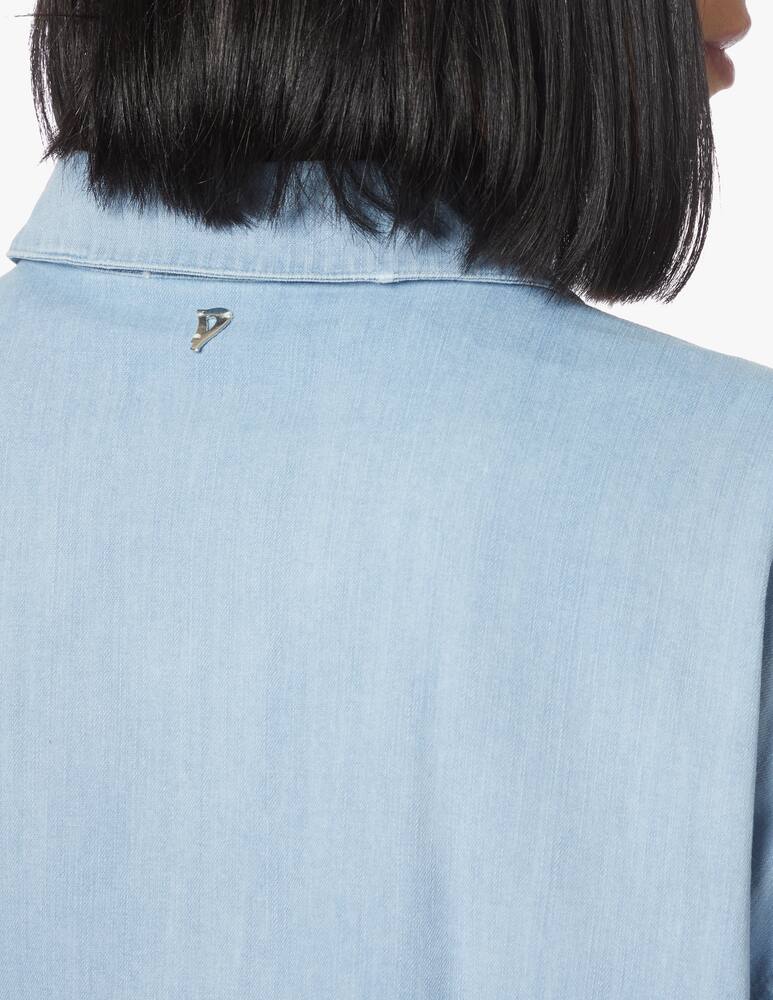 rinascente Dondup Cotton shirt - light blue