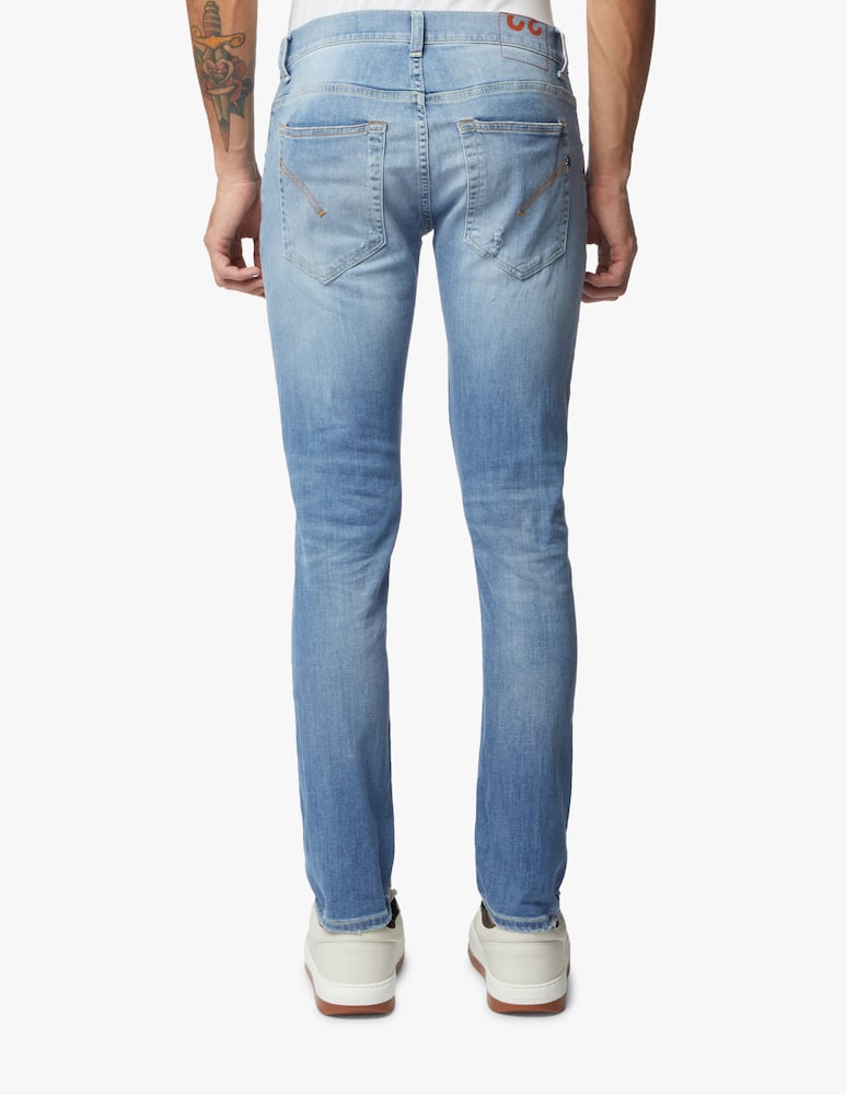 rinascente Dondup Jeans ritchie rotture - blu