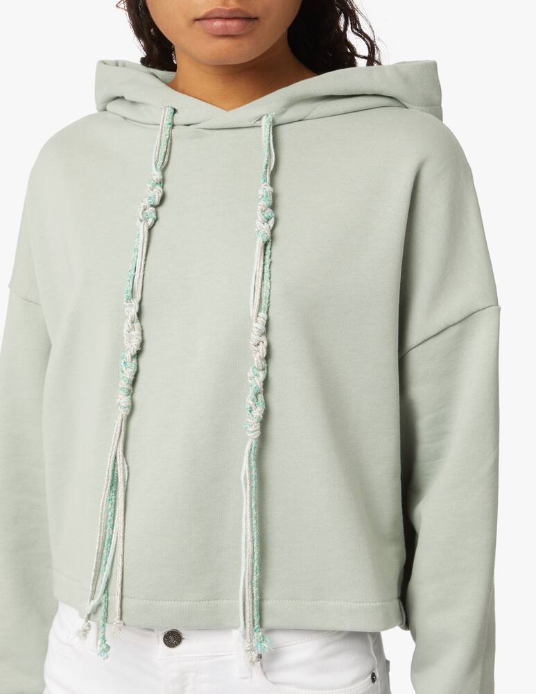 rinascente Dondup Cotton hoodie - green