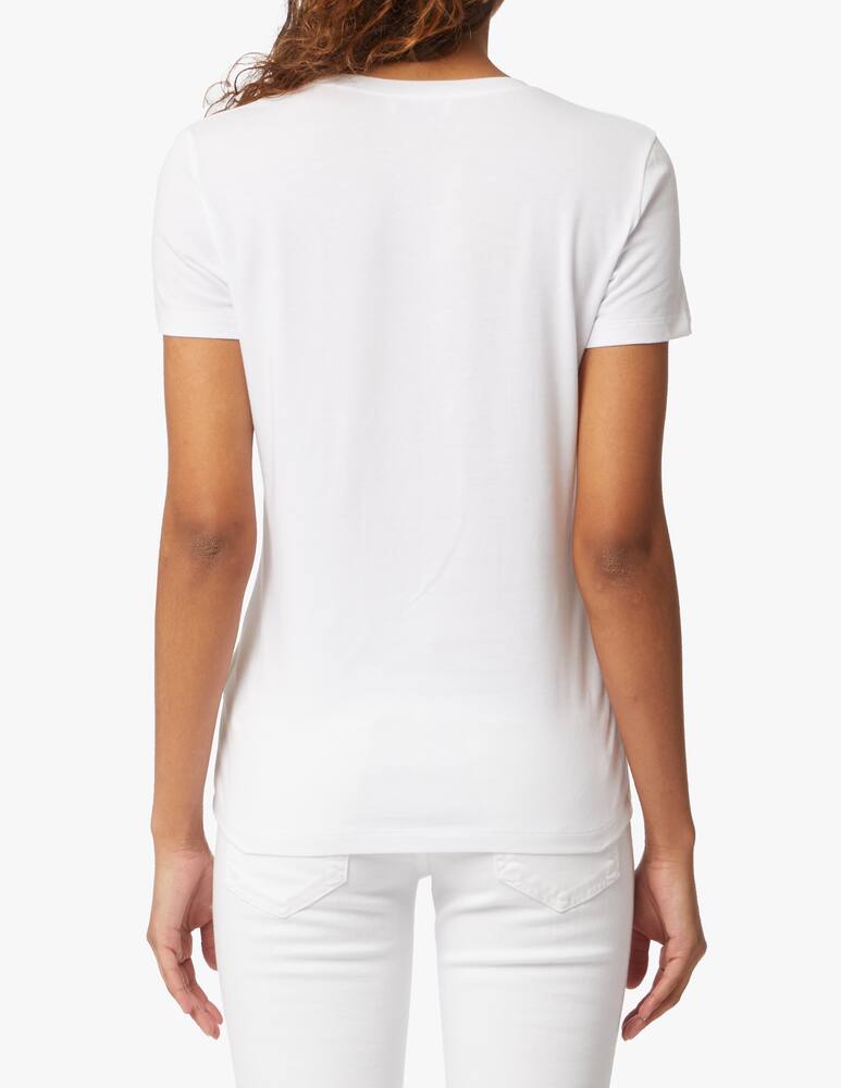 rinascente Dondup Cotton t-shirt with logo - white